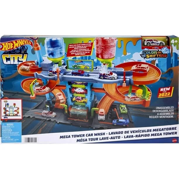 Hot Wheels City Mega Ride Car Wash