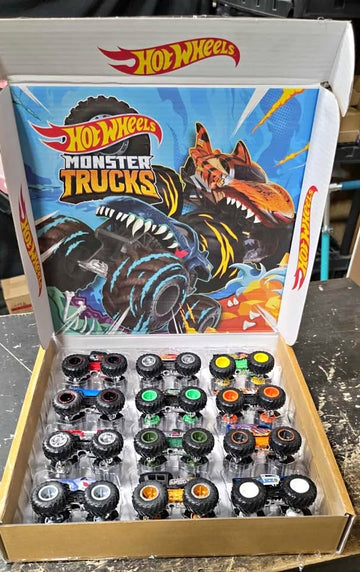 12 Pack Hot Wheels Monster Trucks 1:64