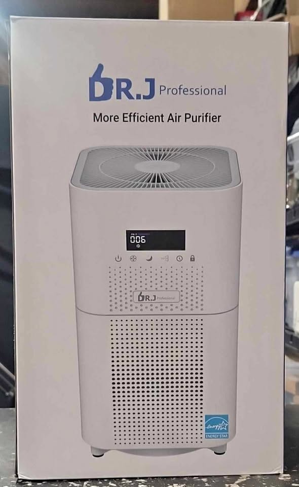 DR. J Professional HEPA Air Purifier for Large Rooms up to 2500 Sq.ft