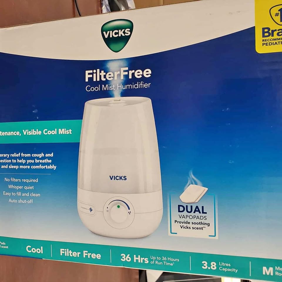 Vicks FilterFree Ultrasonic Cool Mist Humidifier