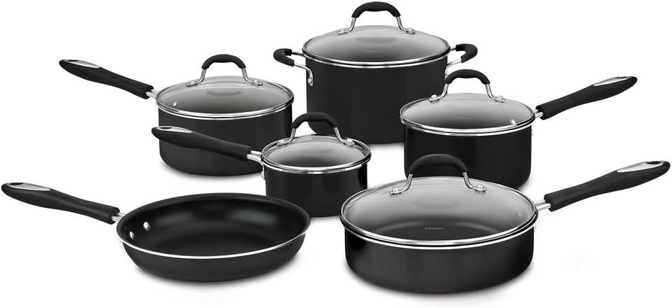 Cuisinart Advantage 9-Piece Non-Stick Pots and Pans Set