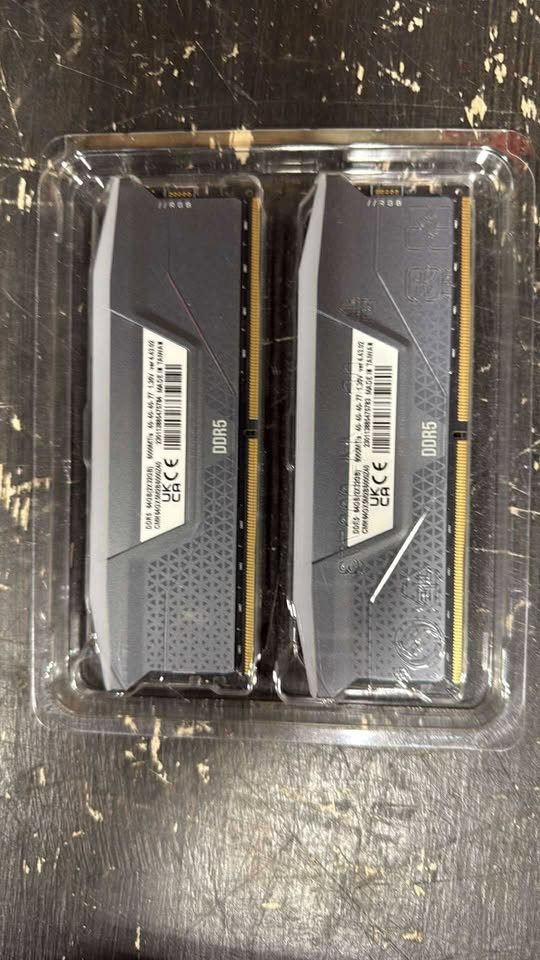 Corsair Vengeance RGB DDR5 64GB 6000MHz Intel Memory