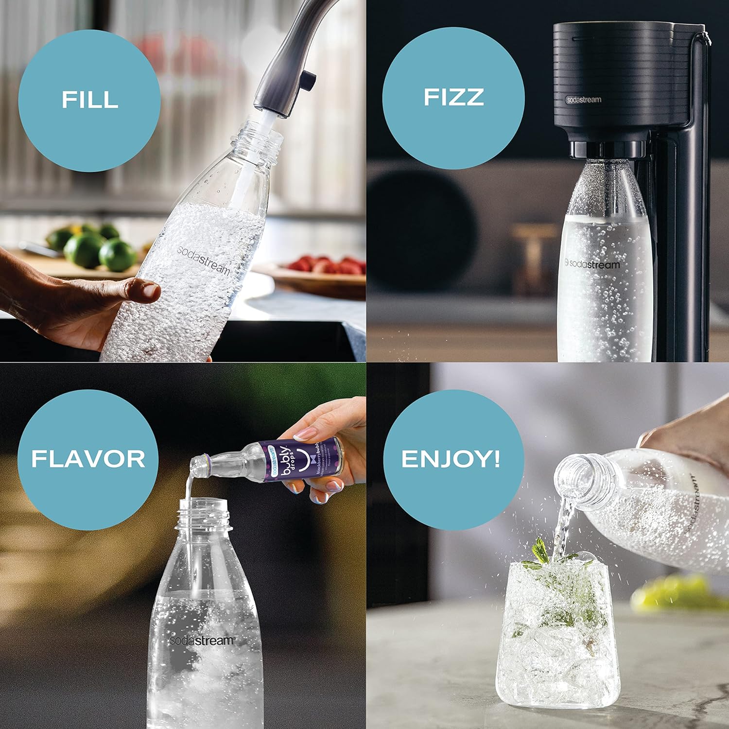 SodaStream Gaia Sparkling Water Maker